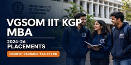 VGSOM IIT Kharagpur Final Placement Report 2024 26 Released 143 Students Placed